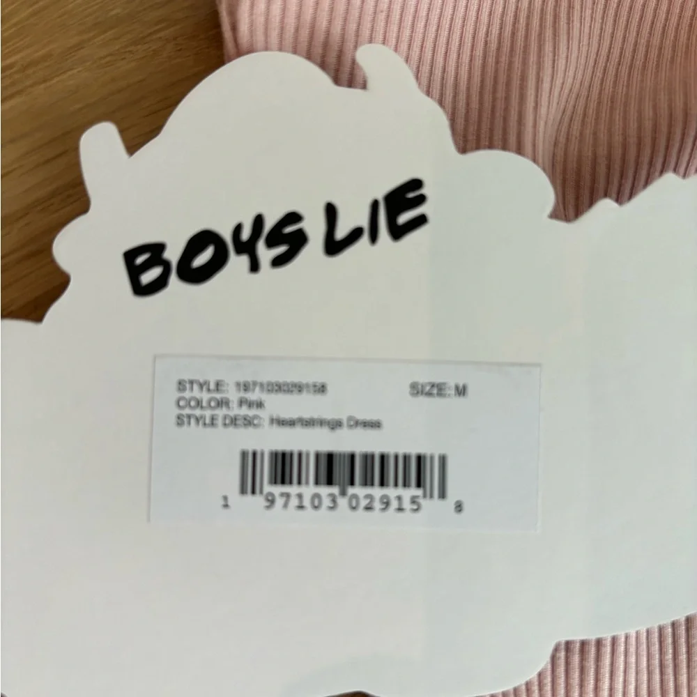 Boys Lie Heartstrings dress in dusty pink Size M - Picture 8 of 8